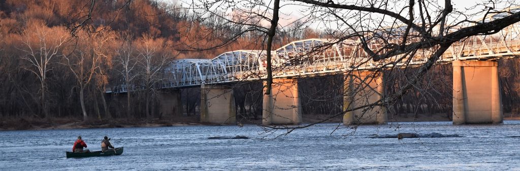 The bridge at Point of Rocks