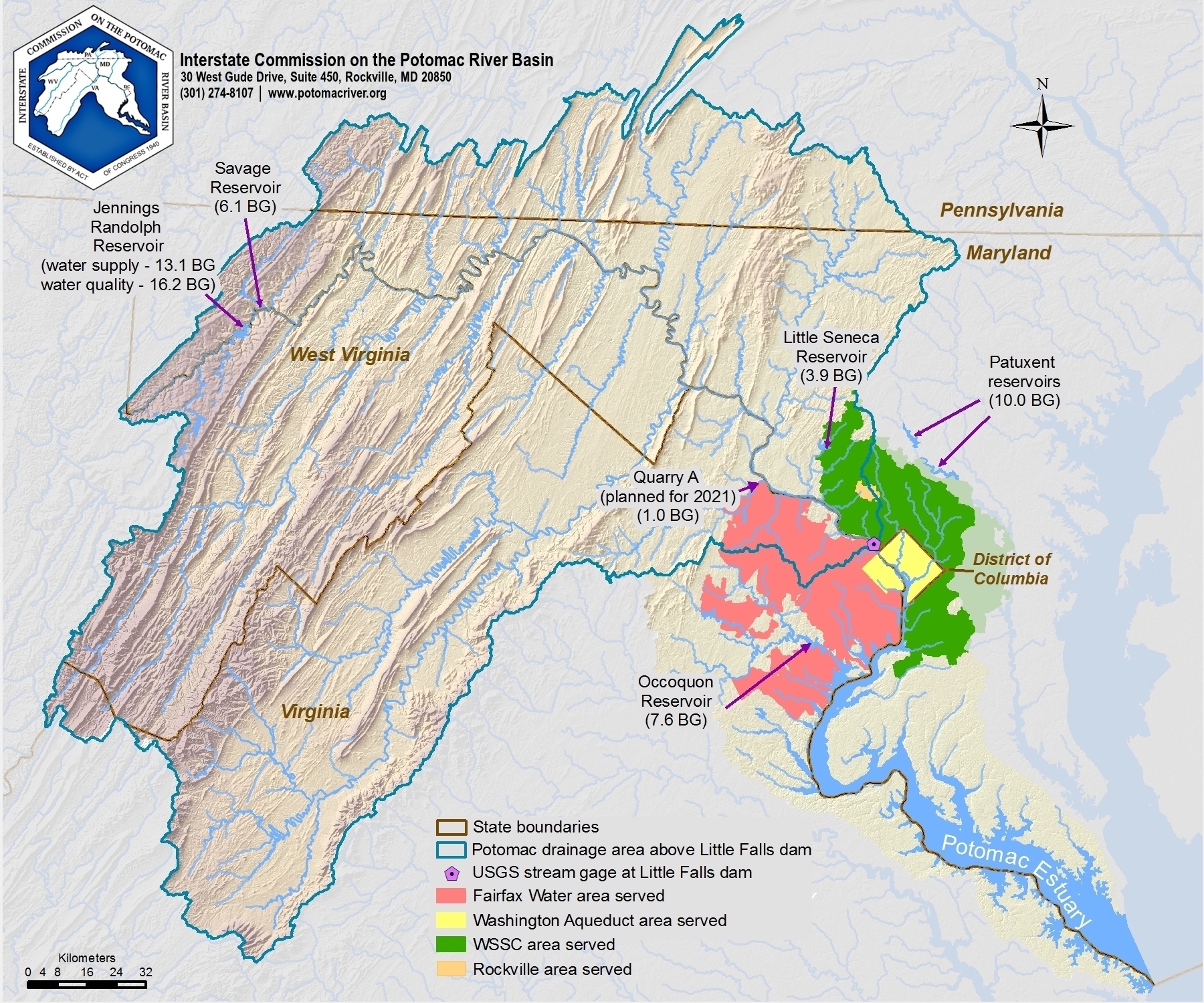 Water Supply Map
