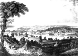 Historical Anacostia River near present-day Washington, D.C.