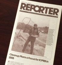 Photo of an old, paper Potomac Basin Reporter