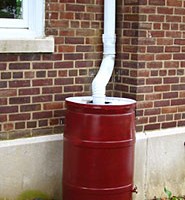 Instructions on building a rain barrel.