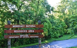 Sign at Monocacy Natural Resources Management Area