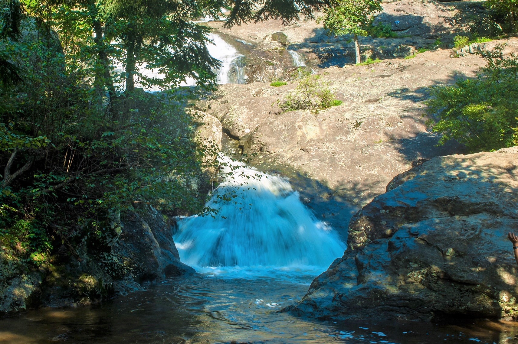 The waterfall at Cunningham Falls State Park
