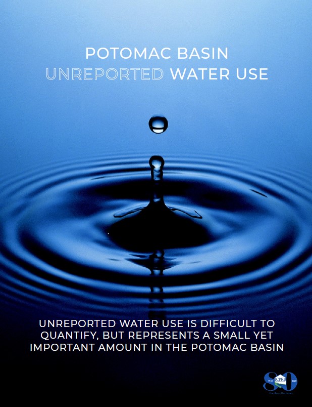 Cover of the Potomac Basin Unreported Water Use Report