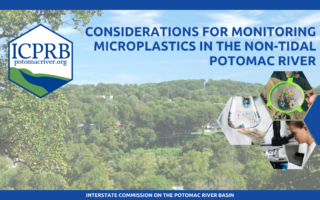 Cover page for CONSIDERATIONS FOR MONITORING MICROPLASTICS IN THE NON-TIDAL POTOMAC RIVER small