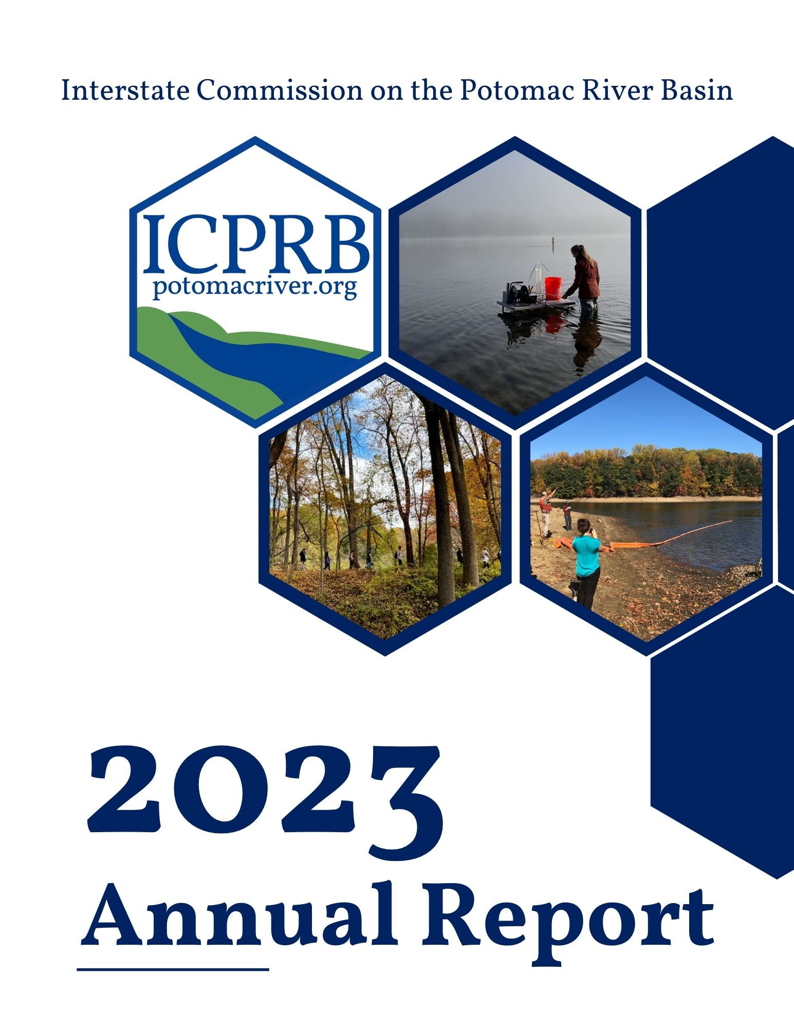 Cover of ICPRB's 2023 Annual Report